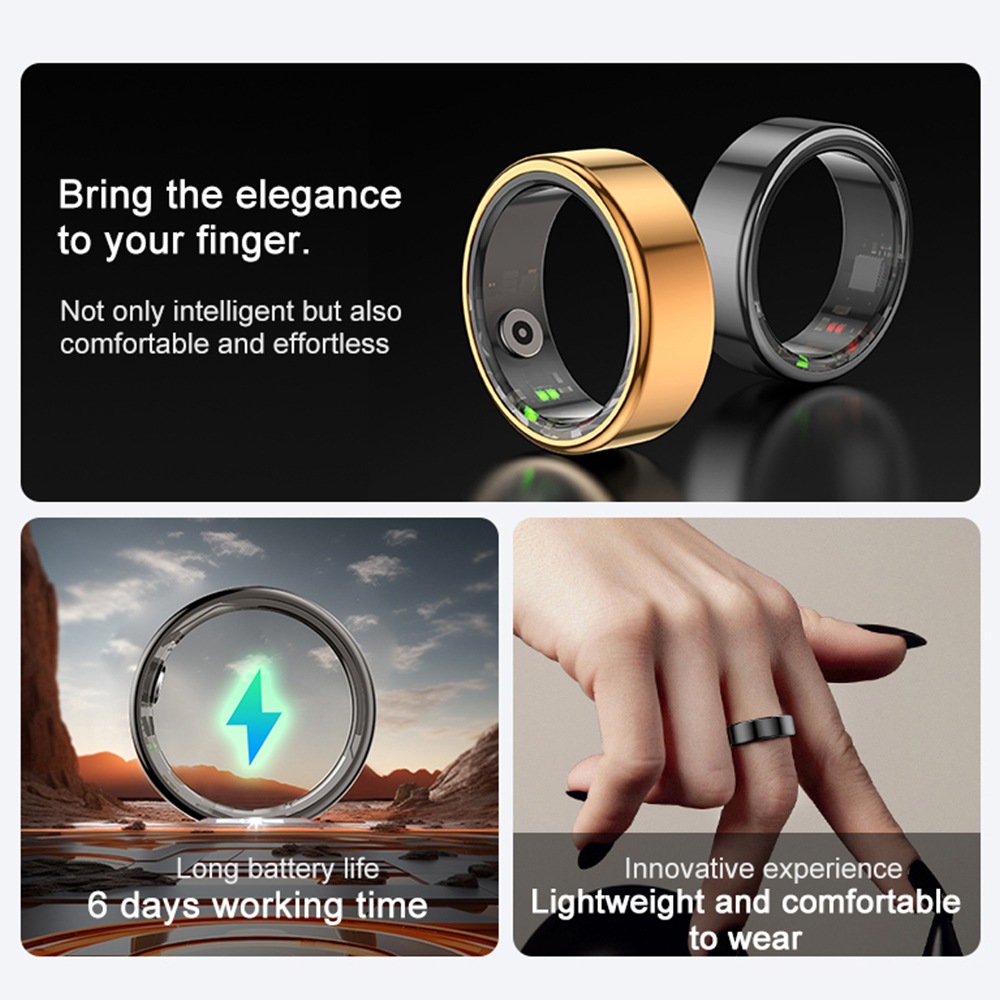 R02 Smart Ring - The Ultimate Wearable for Young and Health-Conscious Consumers