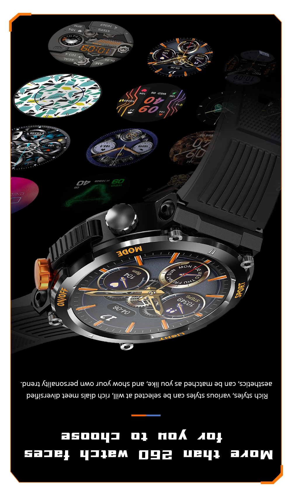 COLMI V68 AMOLED Display Smartwatch (9)