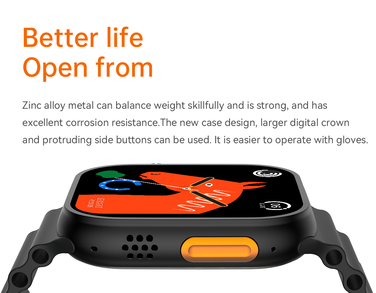 S8 Ultra Smartwatch Series 8 2.1 HD Screen NFC Answer Call Wireless Charging Men Smart Watch Women PK hk8 PRO DT8 Max h11 (3)